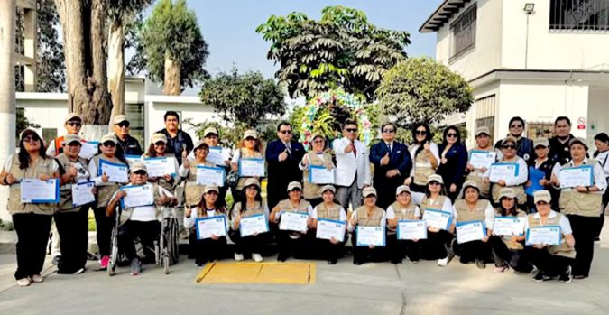 Santa Anita refuerza su prevención con 33 nuevos brigadistas comunitarios